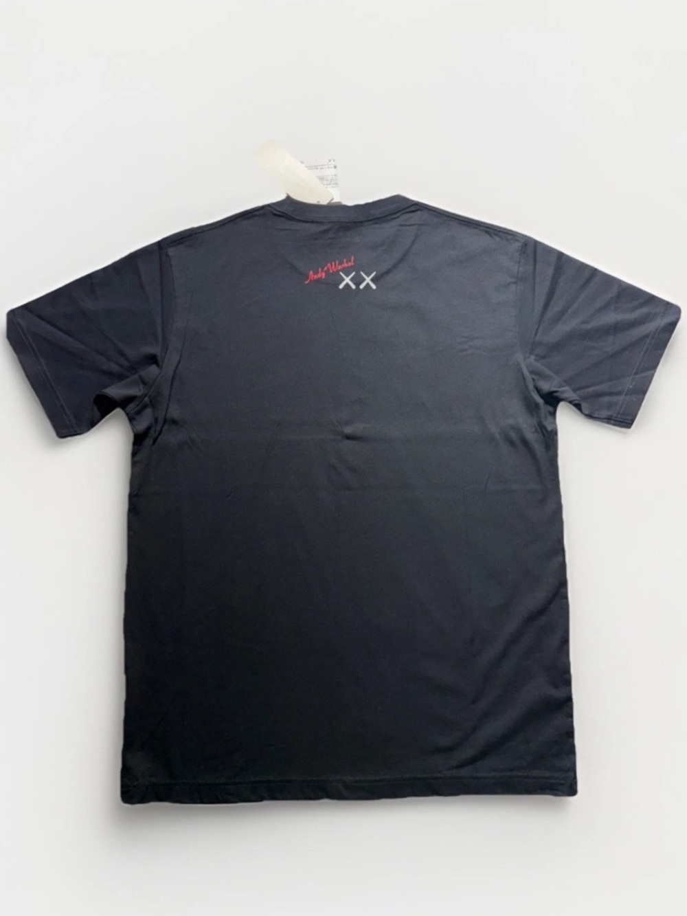 KAWS x Warhol x Uniqlo UT Black Graphic Tee NWT - Picture 2 of 7